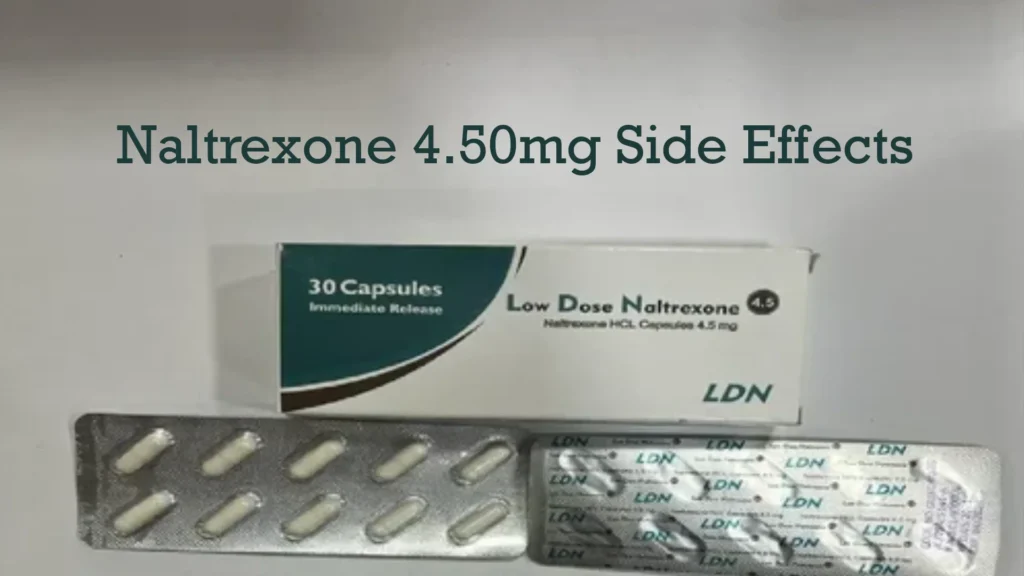 naltrexone 4.50mg side effects